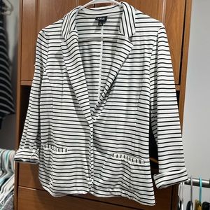 Striped Blazer